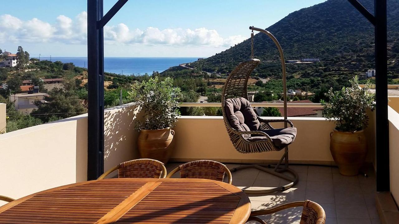 Sea Flower Villa Bali Crete Vlikhádha Exterior foto