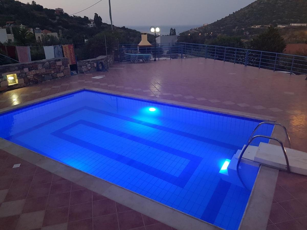 Sea Flower Villa Bali Crete Vlikhádha Exterior foto